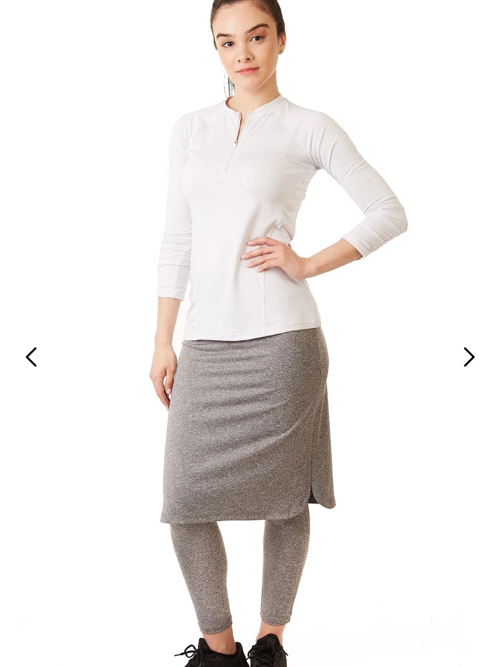 Grey full length leggings snoga